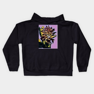 Pop Art Bromeliad Kids Hoodie